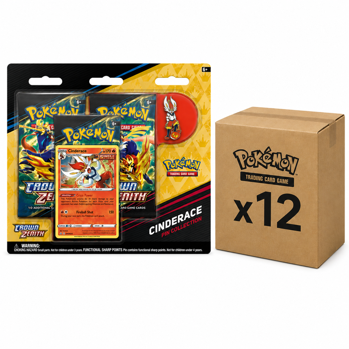 Pokemon Crown Zenith Pin Collection Case
