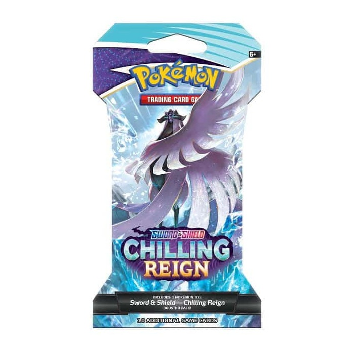 Pokemon Chilling Reign - Sleeved Booster - Zufälliges Artwork ENGLISCH