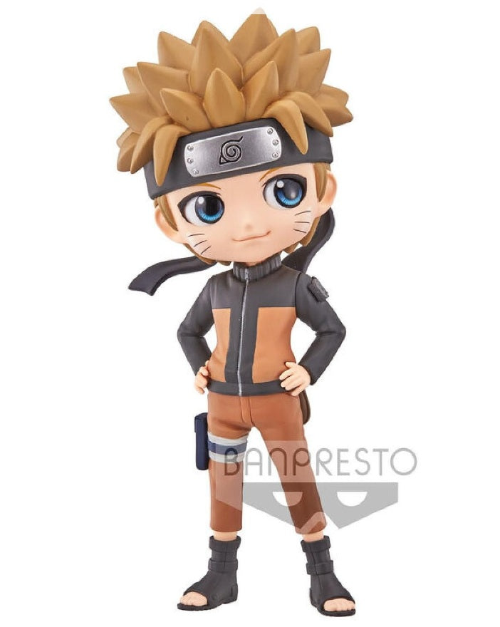 Banpresto - Naruto Shippuden Naruto Uzumaki Q Posket Ver.B 14cm
