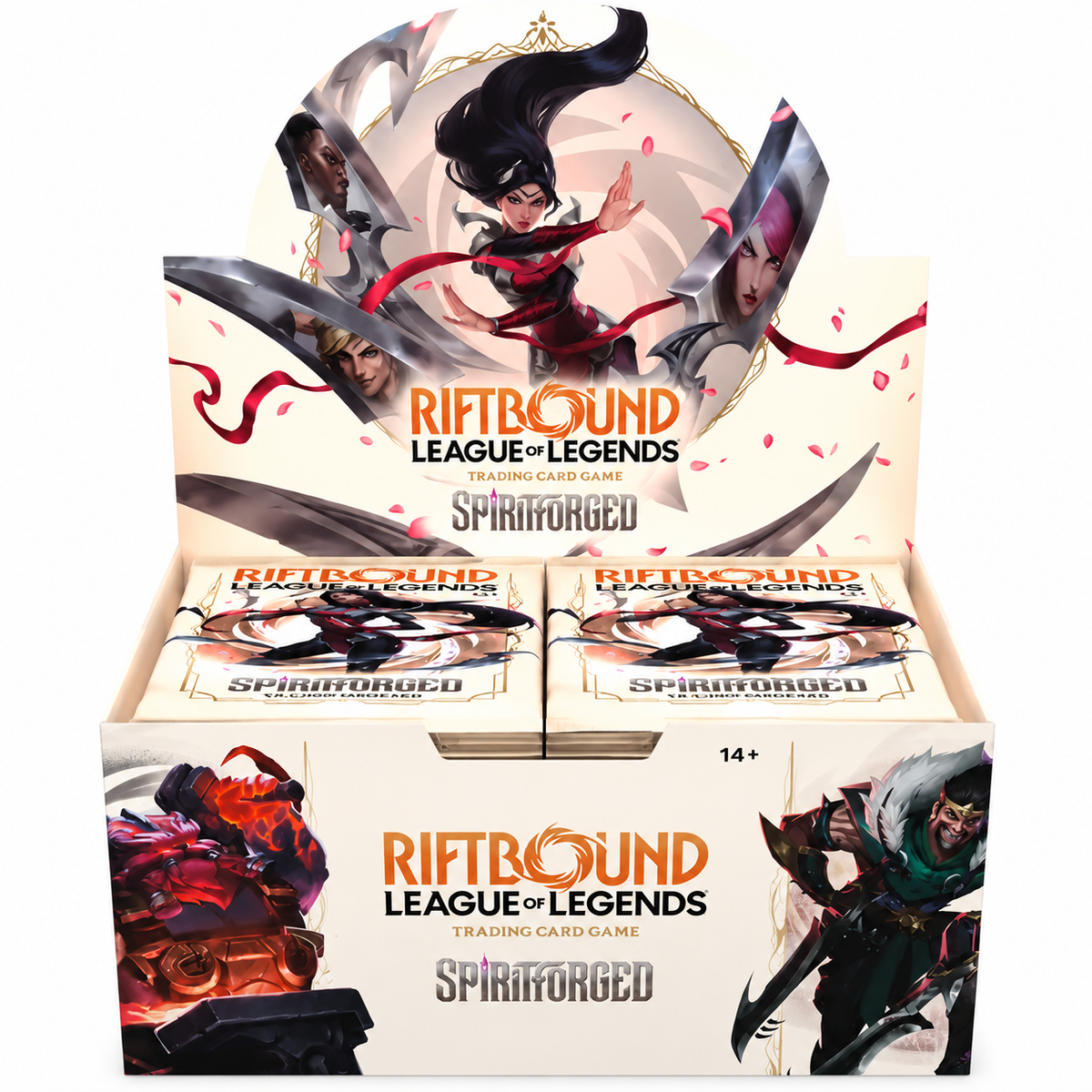 Riftbound League of Legends Spiritforged Booster Display