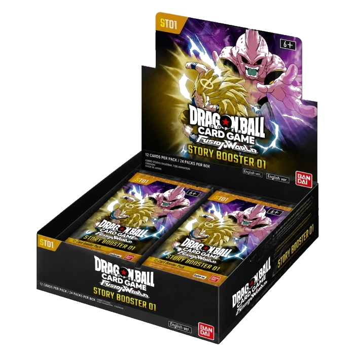 Dragonball TCG Fusion World ST01 Story Booster Display