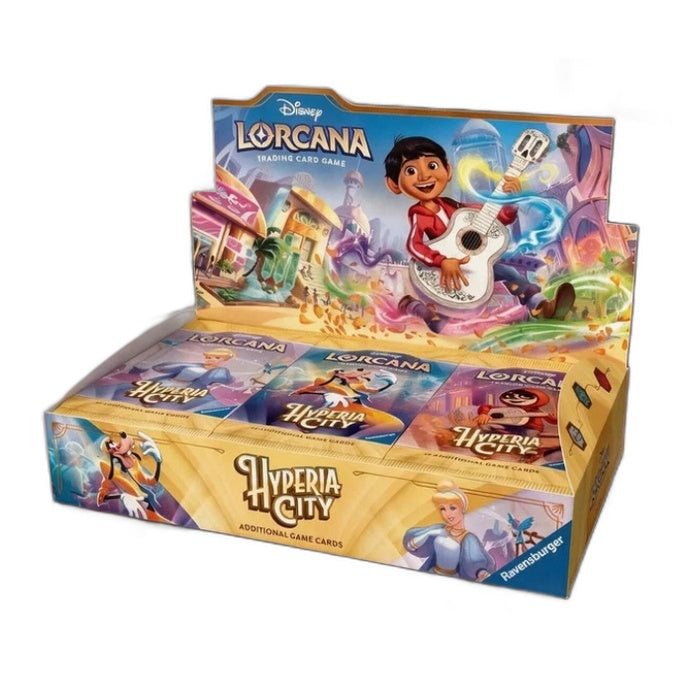 Disney Lorcana - The City of Hyperia Booster Display